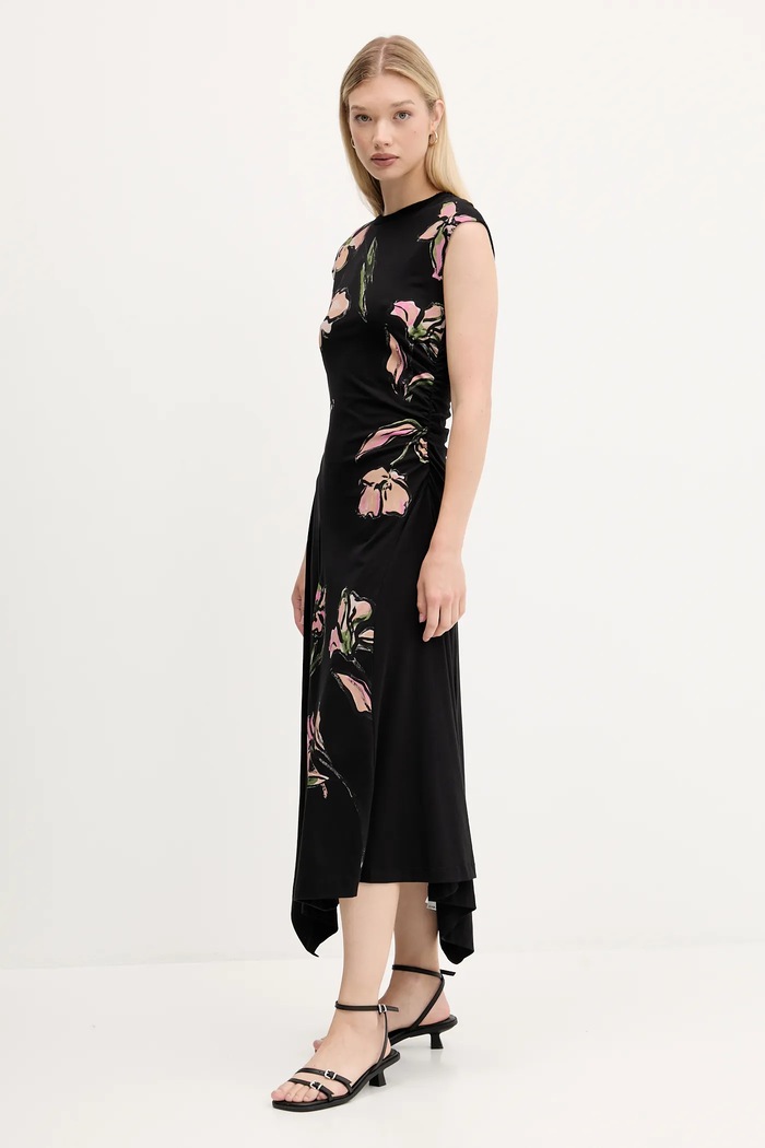 Desigual rochie KATRINA 25WWVK12 negru AW25