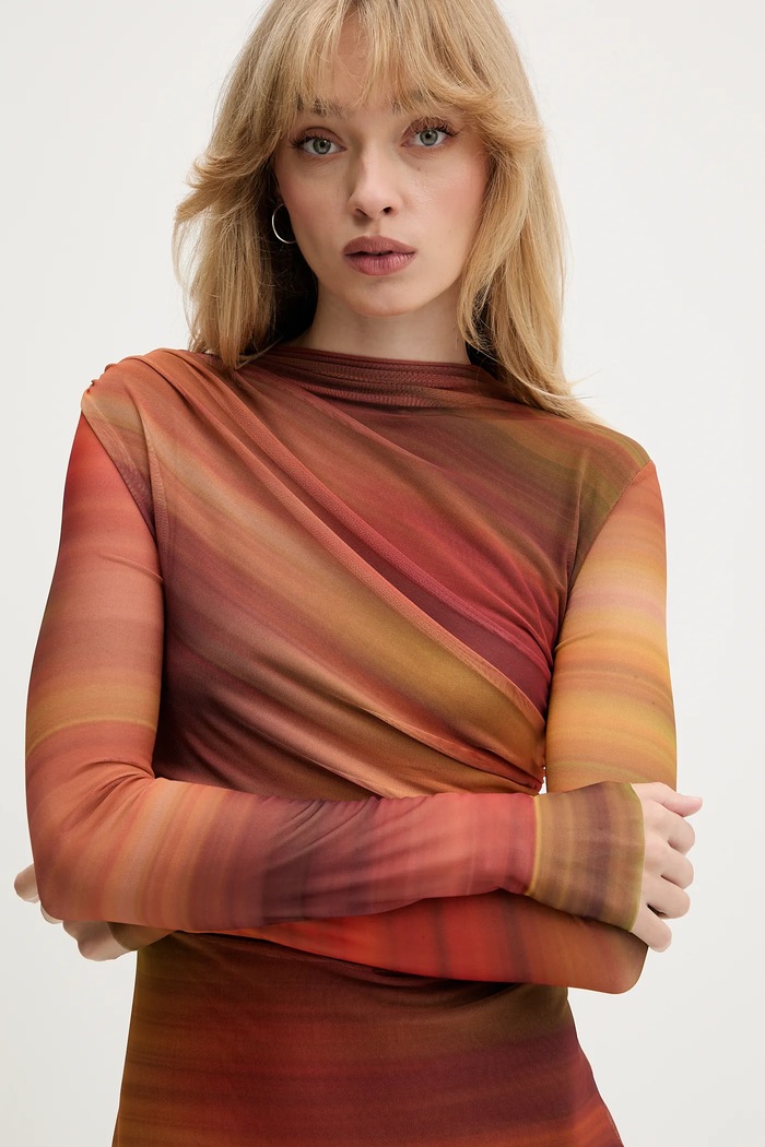Desigual rochie DANTE portocaliu 25WWVK21