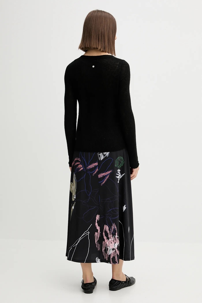 Odzież Desigual sukienka KALA 25WWVK25 czarny