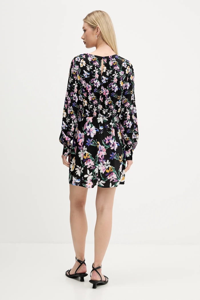 Šaty Desigual FLOR ACRILICA 25WWVW09 čierna AW25