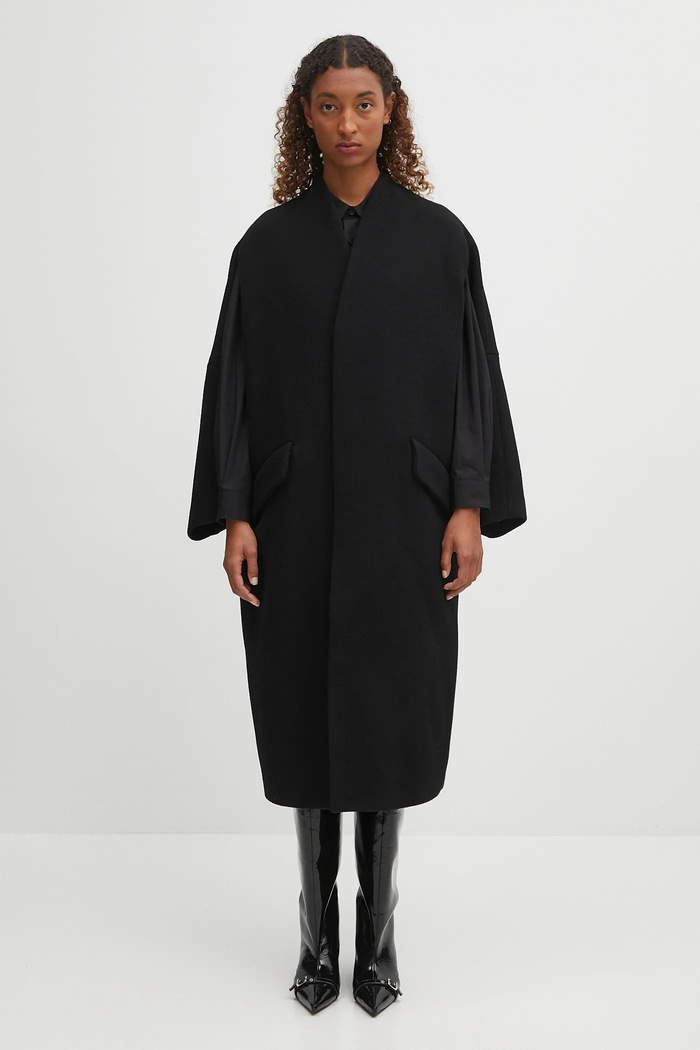 MM6 Maison Margiela rochie tip cămașă din bumbac S52CT0793.M35480.900