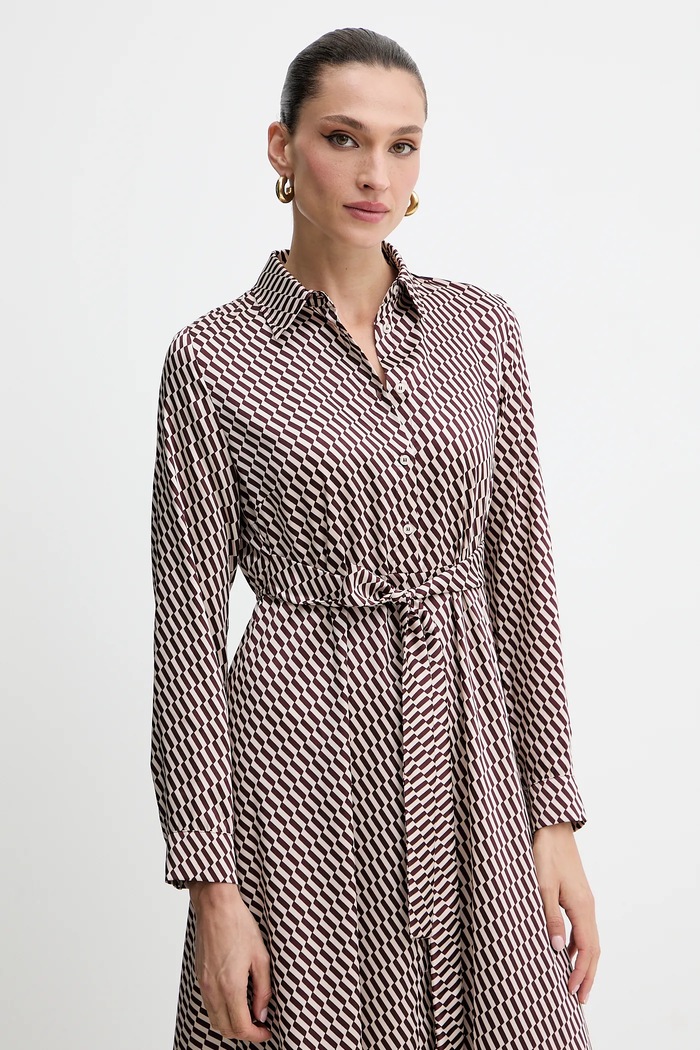 Haljina Marella Emme by Marella bordo 2525226101200