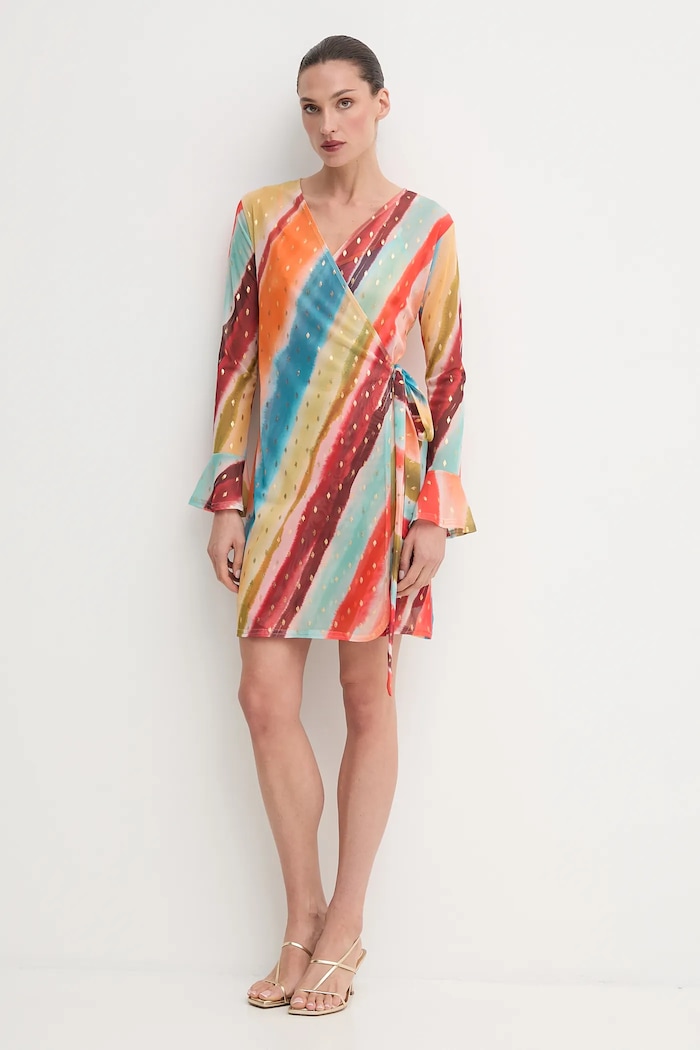 Φόρεμα Never Fully Dressed NFDDR2797 πορτοκαλί AW25