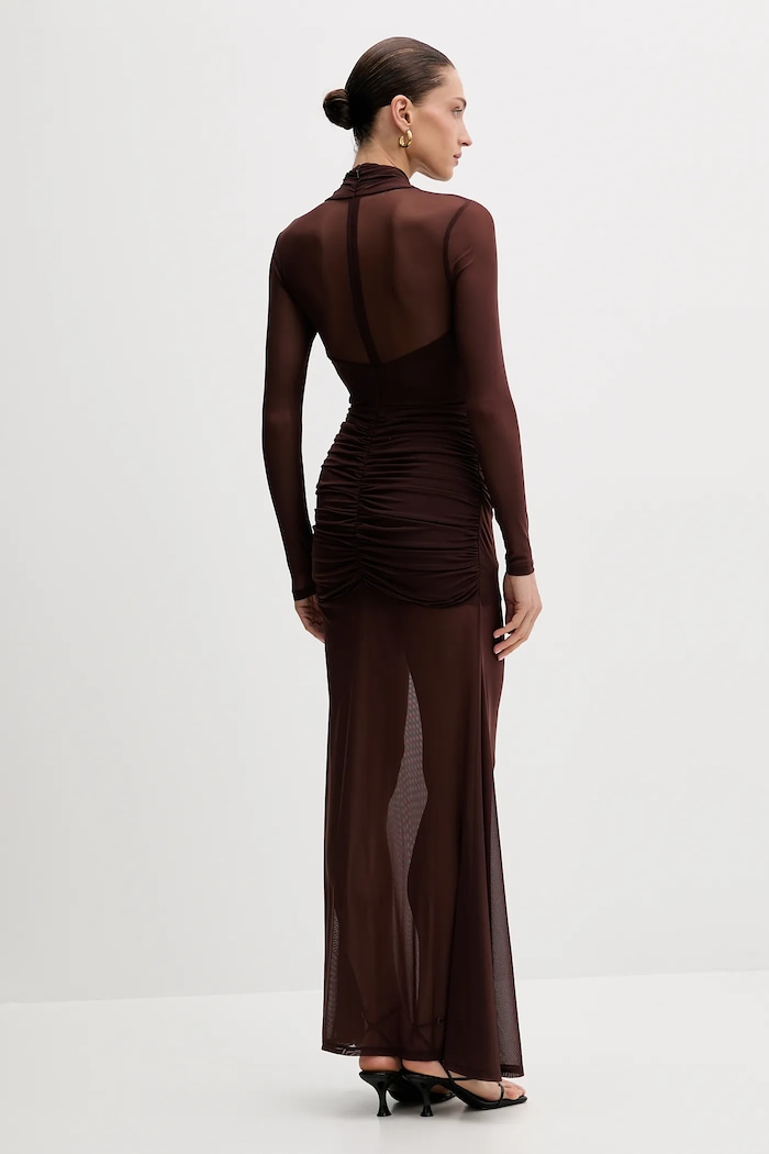 Сукня Bardot 59987DB коричневий AW25