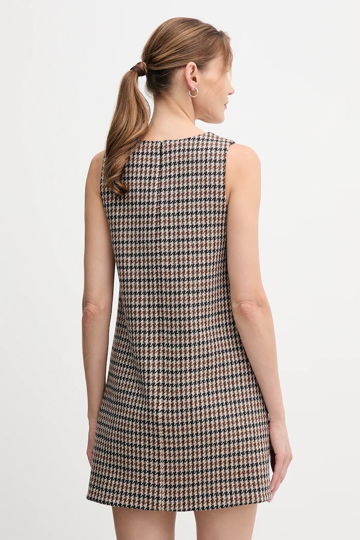 Дрехи Вълнена рокля Tommy Hilfiger WW0WW48267 кафяв