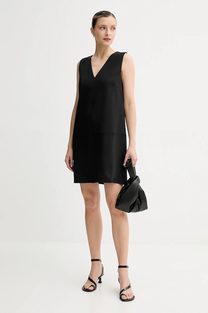 Φόρεμα Calvin Klein LV044D025G μαύρο AW25
