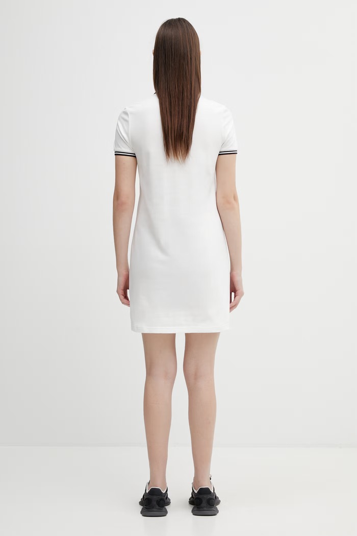 Дрехи Рокля Fred Perry D3600 бял