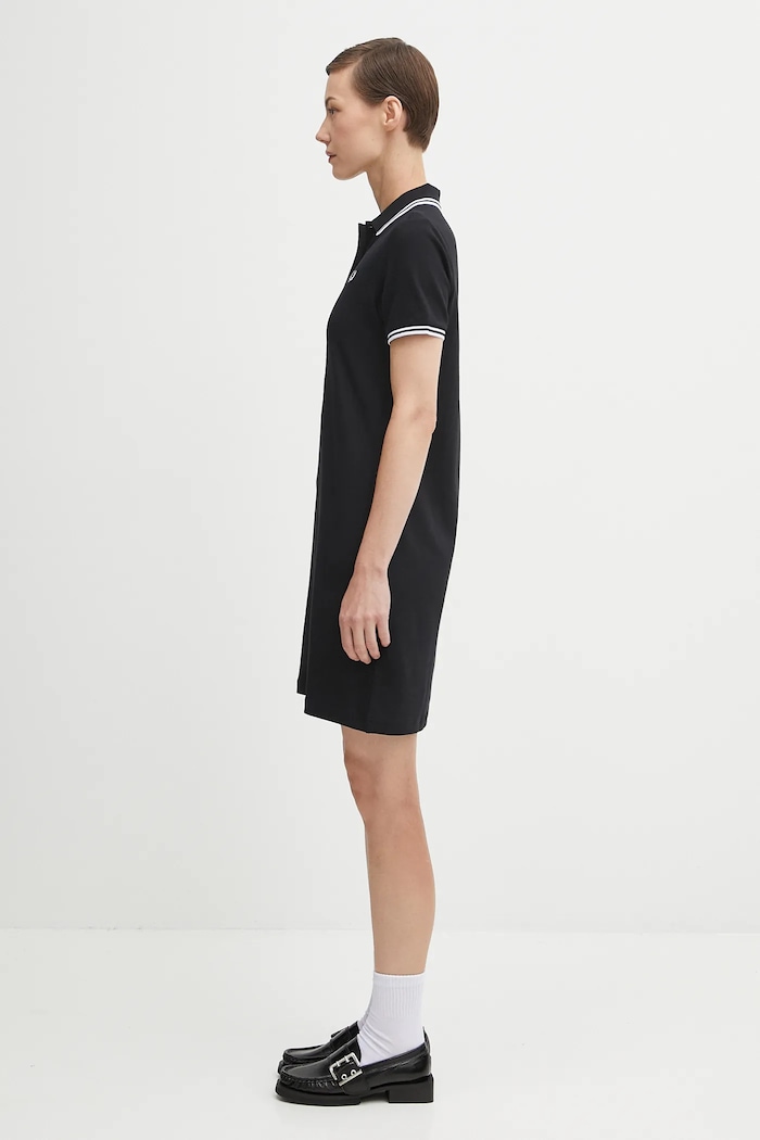 Fred Perry dress D3600 black SS26