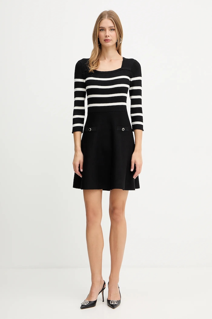 Рокля Morgan RMPIA черен AW25