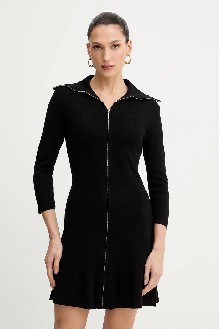 Morgan rochie mini negru RMVALA