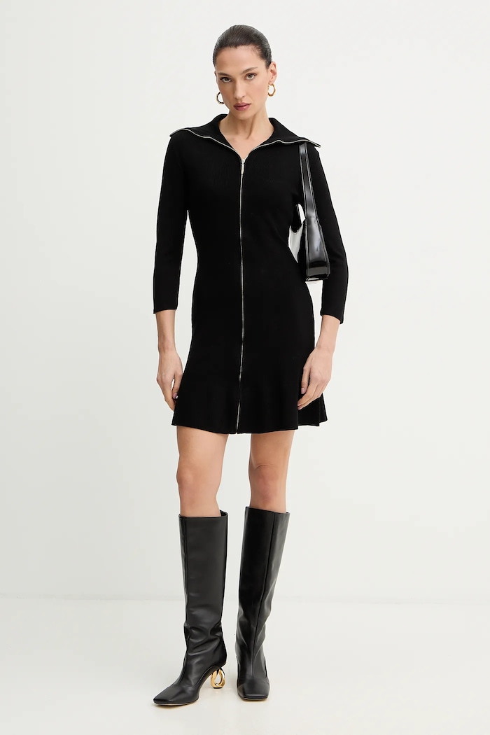 Morgan rochie RMVALA negru AW25