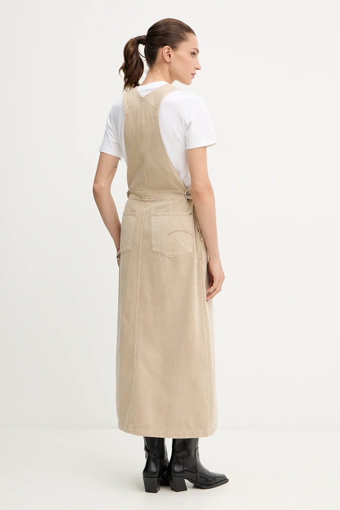 Oblečení Džínové šaty G-Star Dungaree D26965.E078 béžová