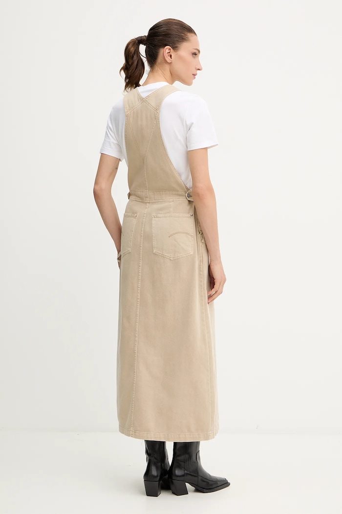 Oblečení Džínové šaty G-Star Dungaree D26965.E078 béžová