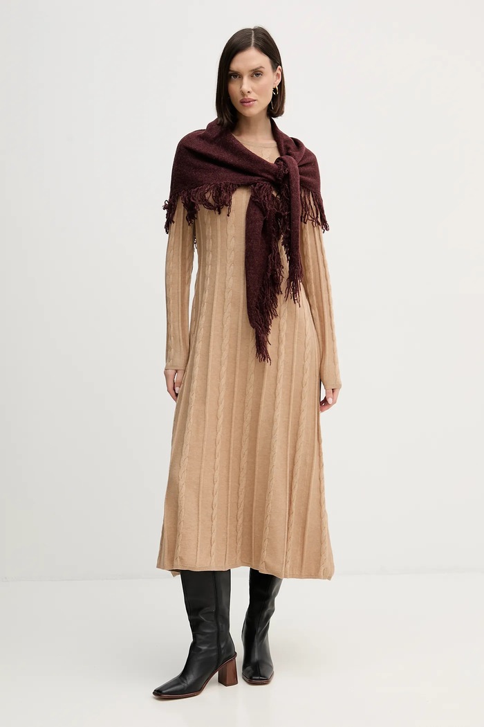 Obleka Pedro del Hierro 6192940 bež AW25