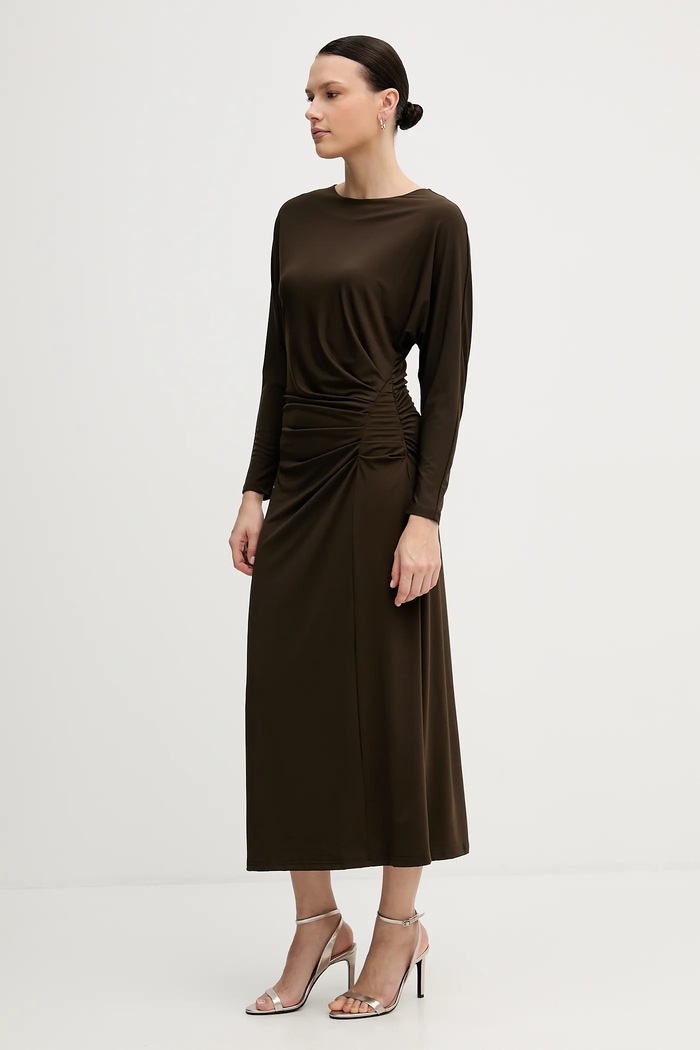 Šaty Pedro del Hierro 6192941 hnedá AW25