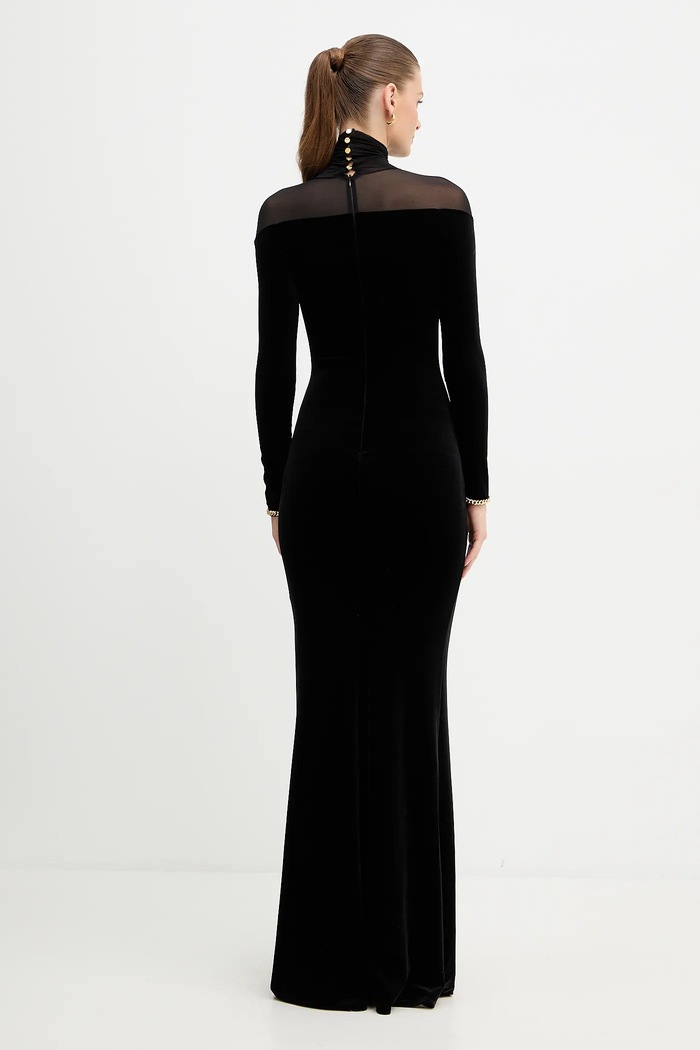 Oblečení Šaty Elisabetta Franchi ABR4257E2 černá