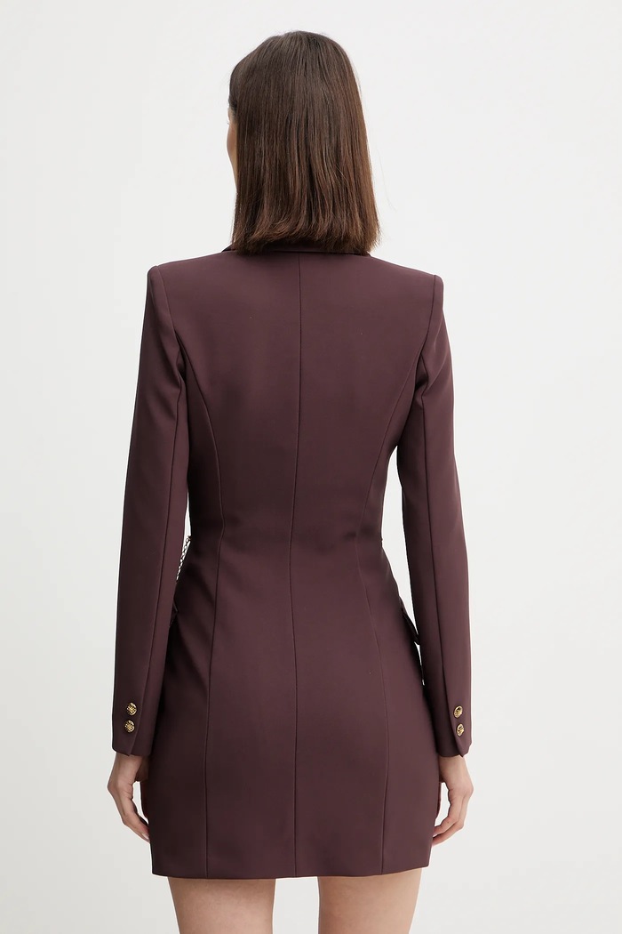 Oblečenie Šaty Elisabetta Franchi AB89657E2 burgundské