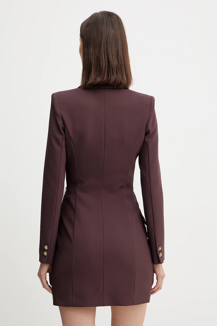 Oblečenie Šaty Elisabetta Franchi AB89657E2 burgundské