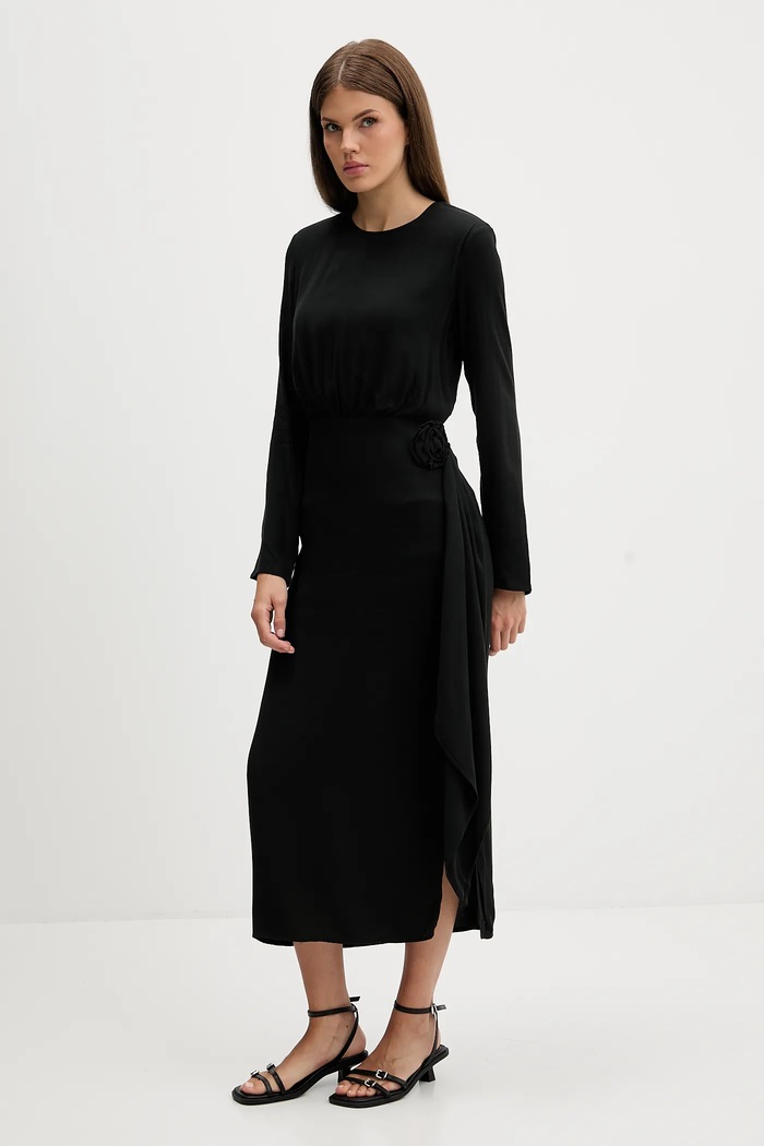 Платье HUGO Kadele-1 50547704 чёрный AW25