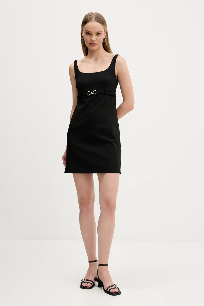 Платье HUGO Kalantia 50552242 чёрный AW25