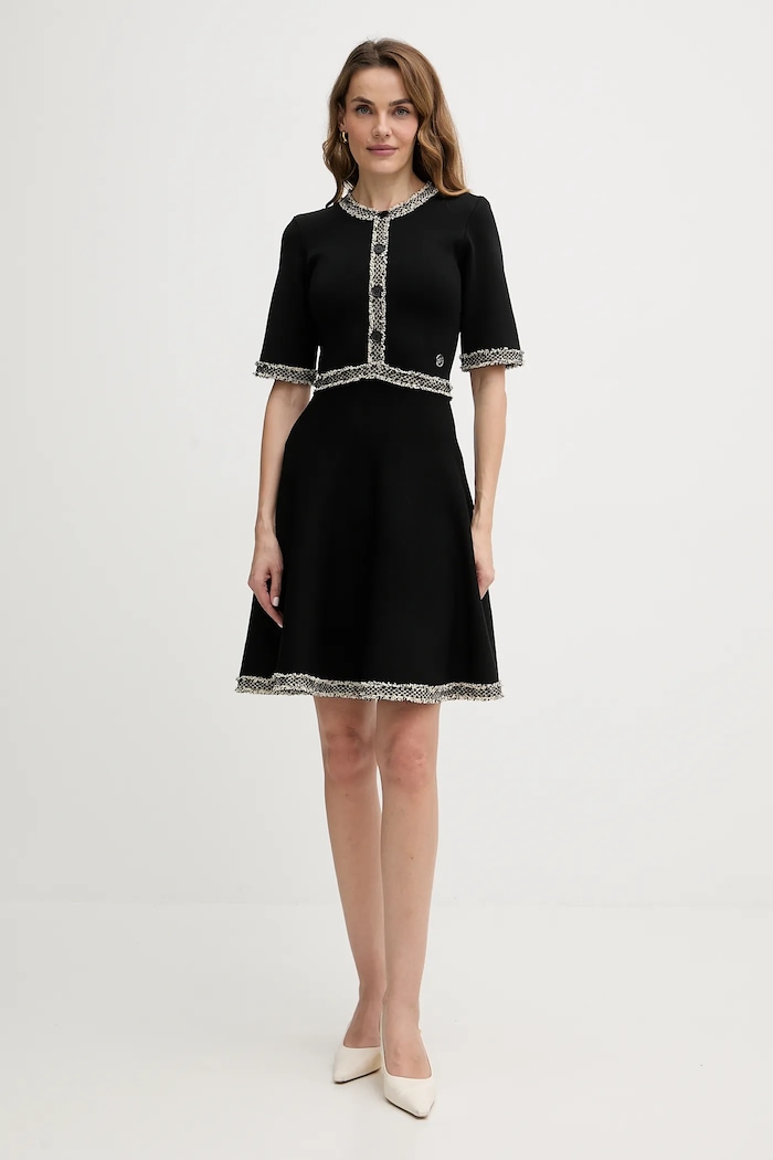 Šaty Karl Lagerfeld A4W13024 čierna AW25