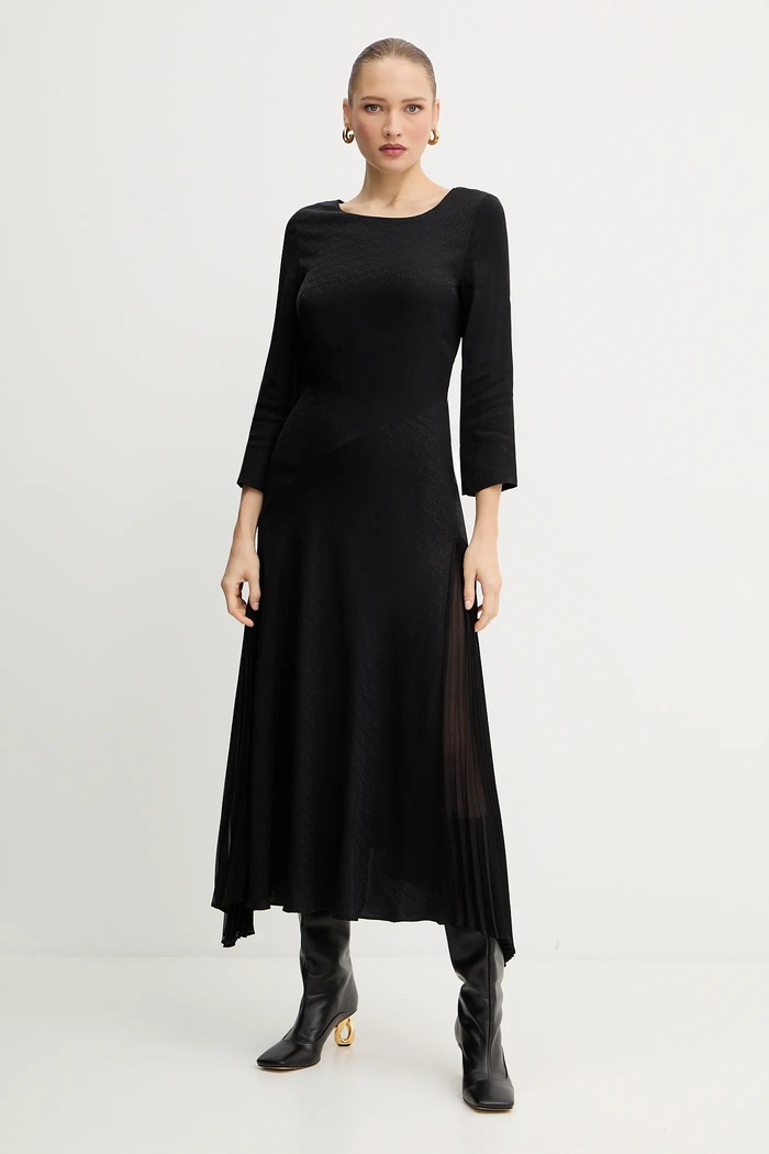 Šaty Karl Lagerfeld maxi černá A4W13037
