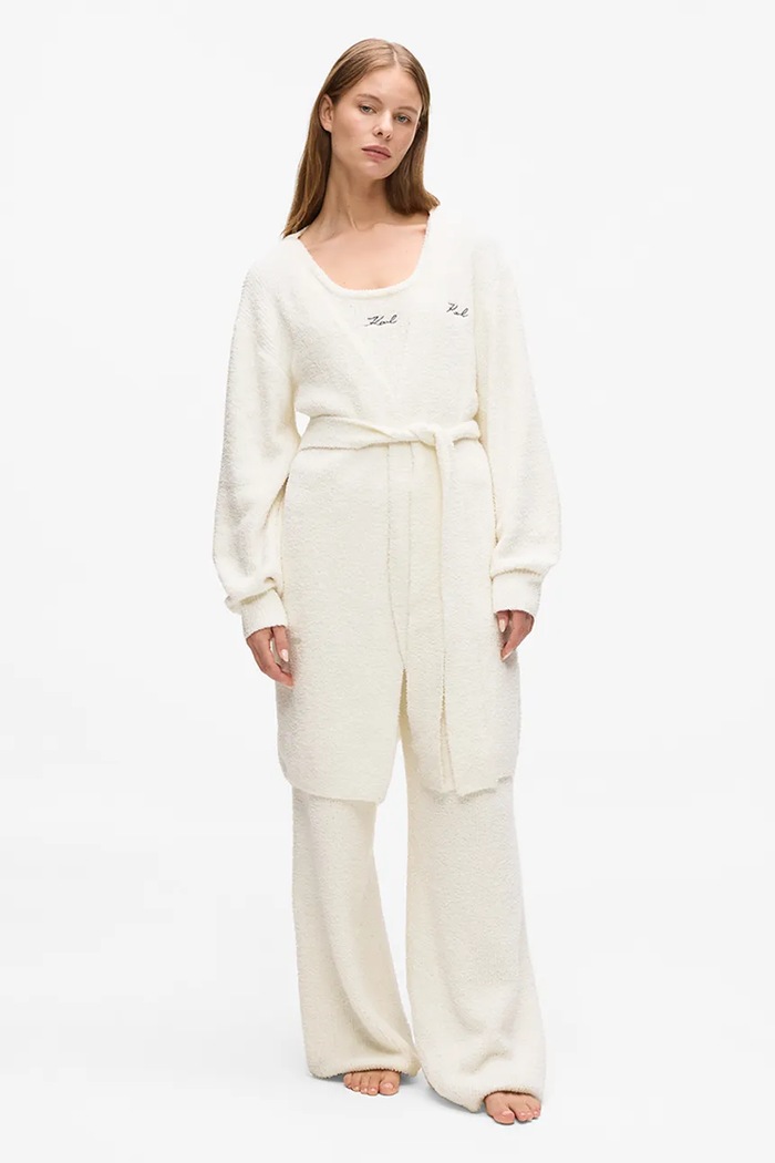 Karl Lagerfeld cardigan uni bej A4W44006
