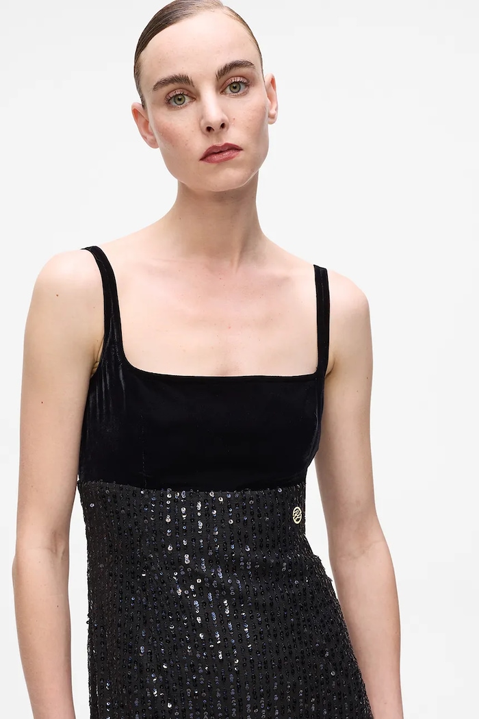 Îmbrăcăminte Karl Lagerfeld rochie A4W13043 negru