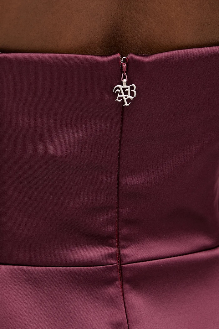 Šaty Aniye By 181379 burgundské