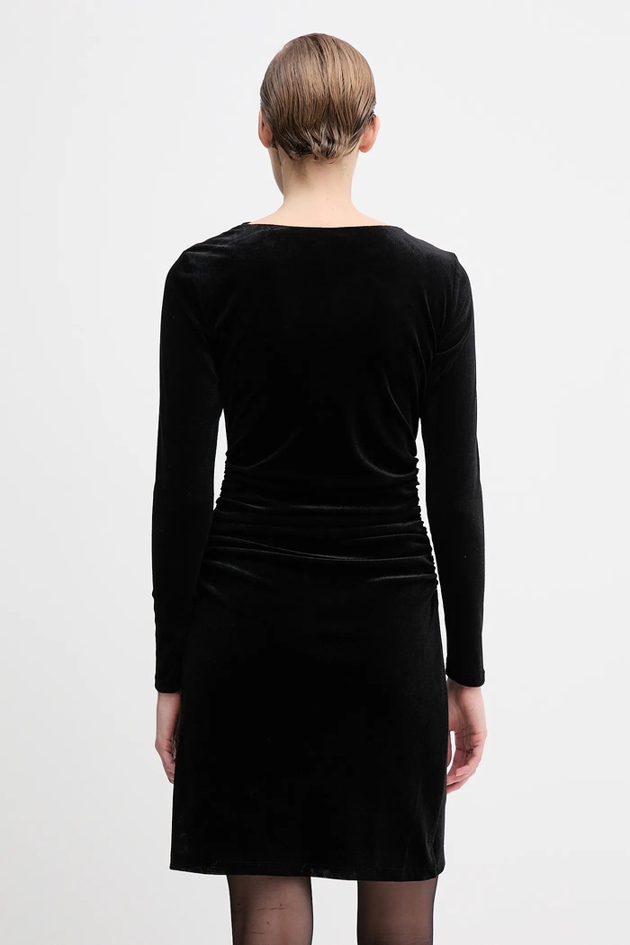 Oblečení Velurové šaty Dkny DD5V1M55 černá