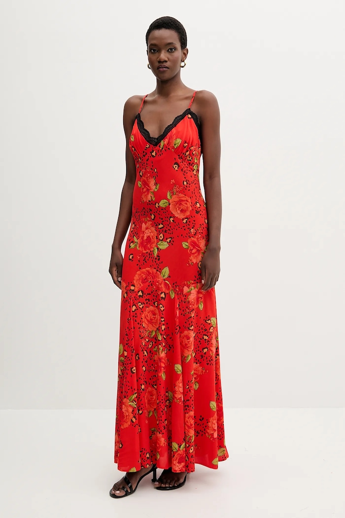 Never Fully Dressed Rochie rosu NFDDR3097