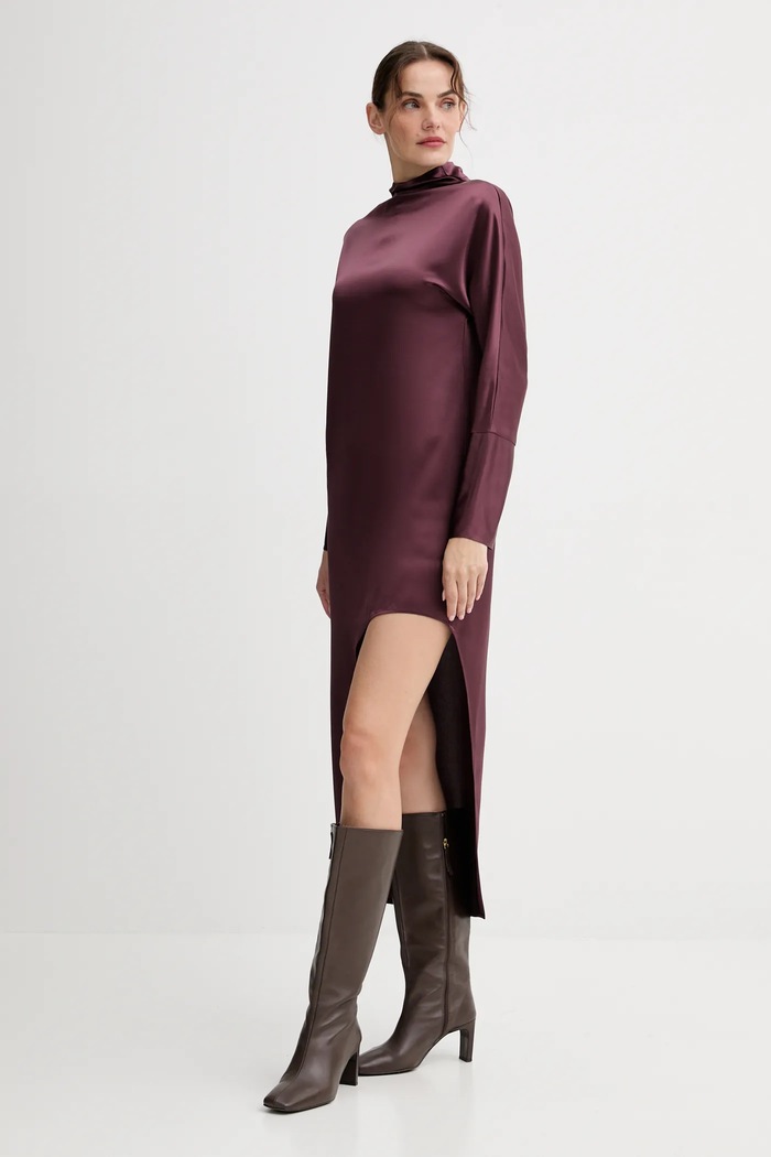 ISABELLE BLANCHE ruha IS25FW.A064.T008 burgundia AW25