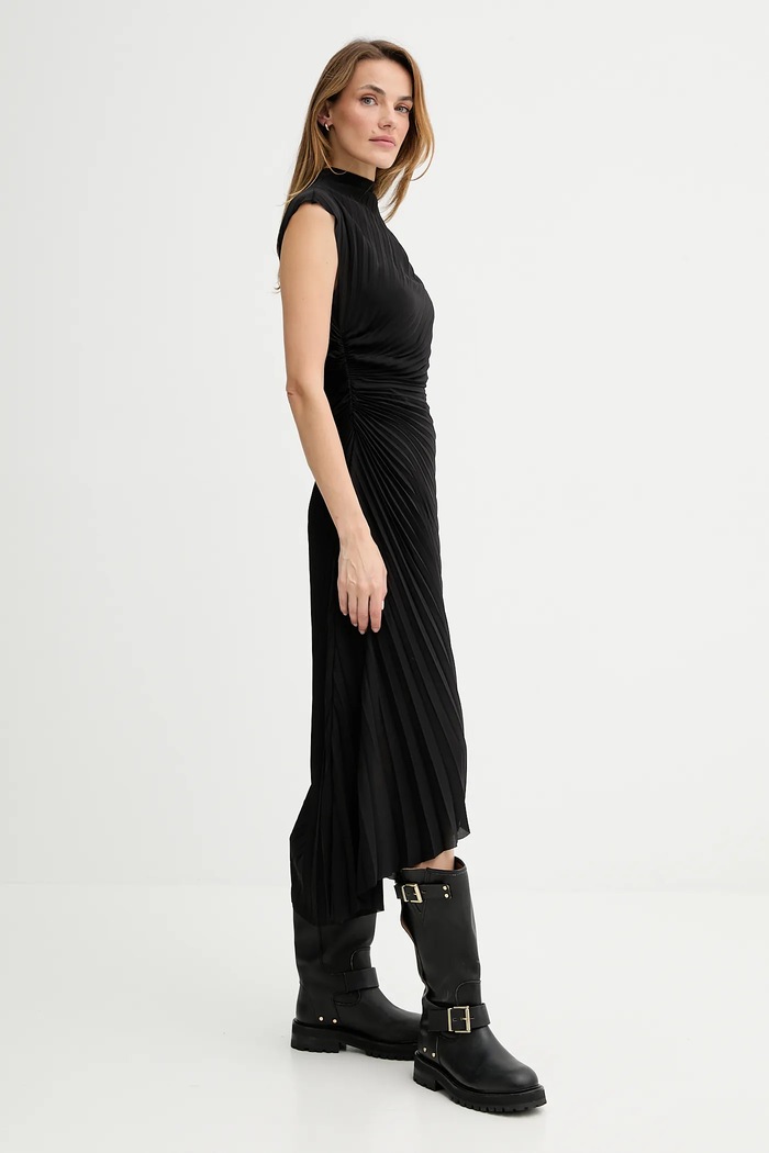 AllSaints Haljina AllSaints RAYANNA W017DD crna AW25