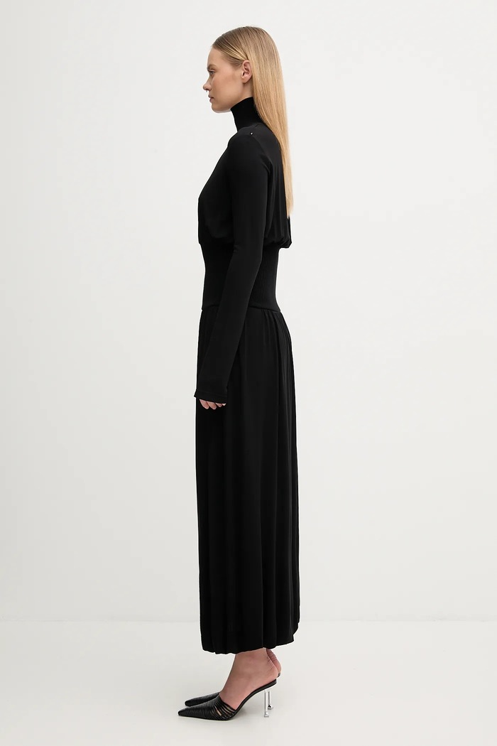 Sportmax dress CINE 2522626042600 black AW25