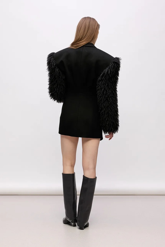 Šaty Karl Lagerfeld Studio A4W13061 čierna AW25