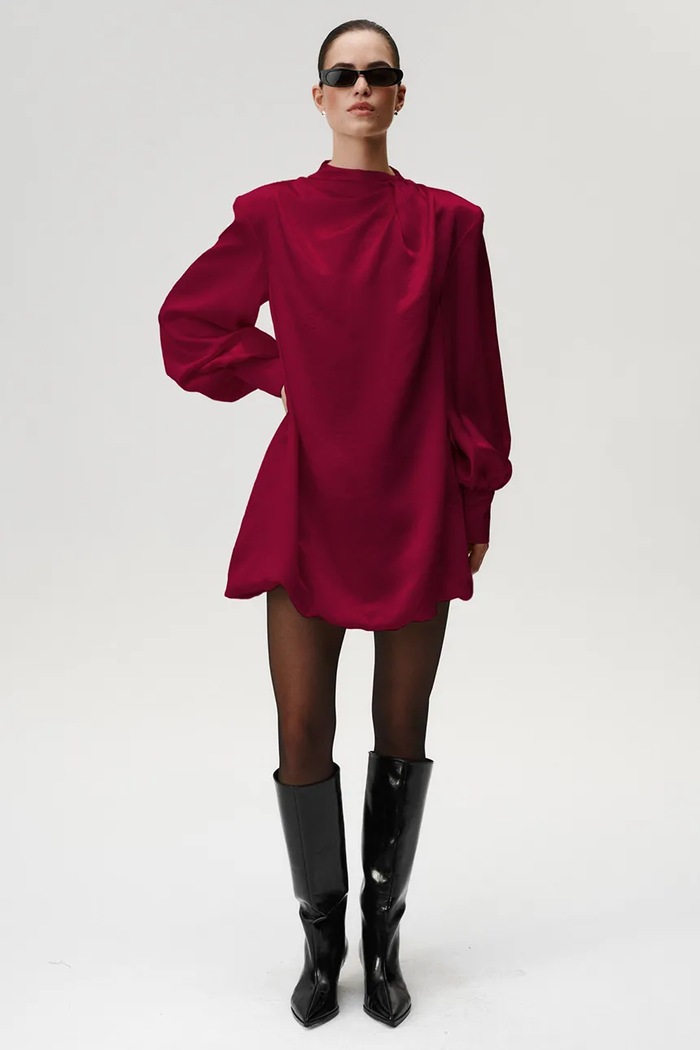 Oblečení Šaty Undress Code 1079UC burgundské