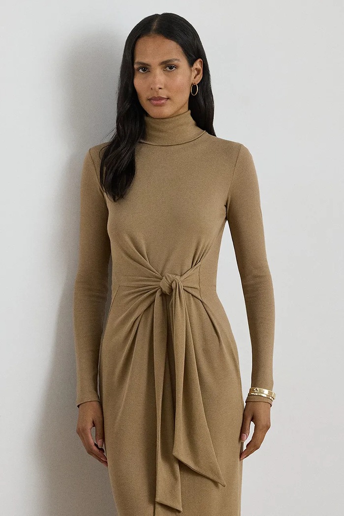 Ρούχα Φόρεμα Lauren Ralph Lauren 200980028 μπεζ