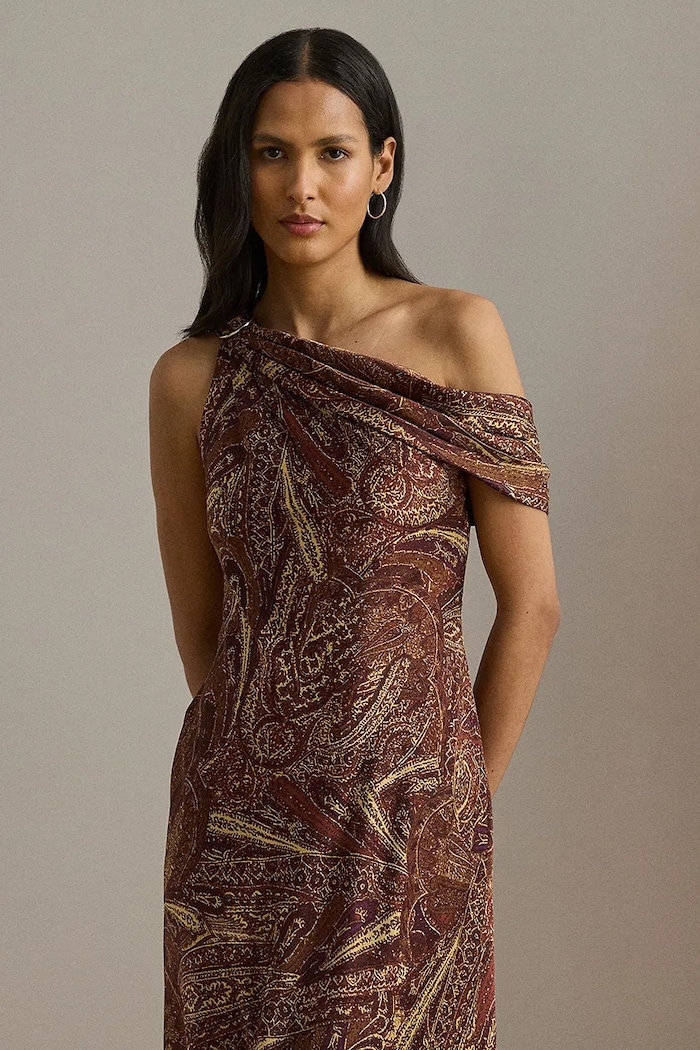Odzież Lauren Ralph Lauren sukienka 253979869 brązowy