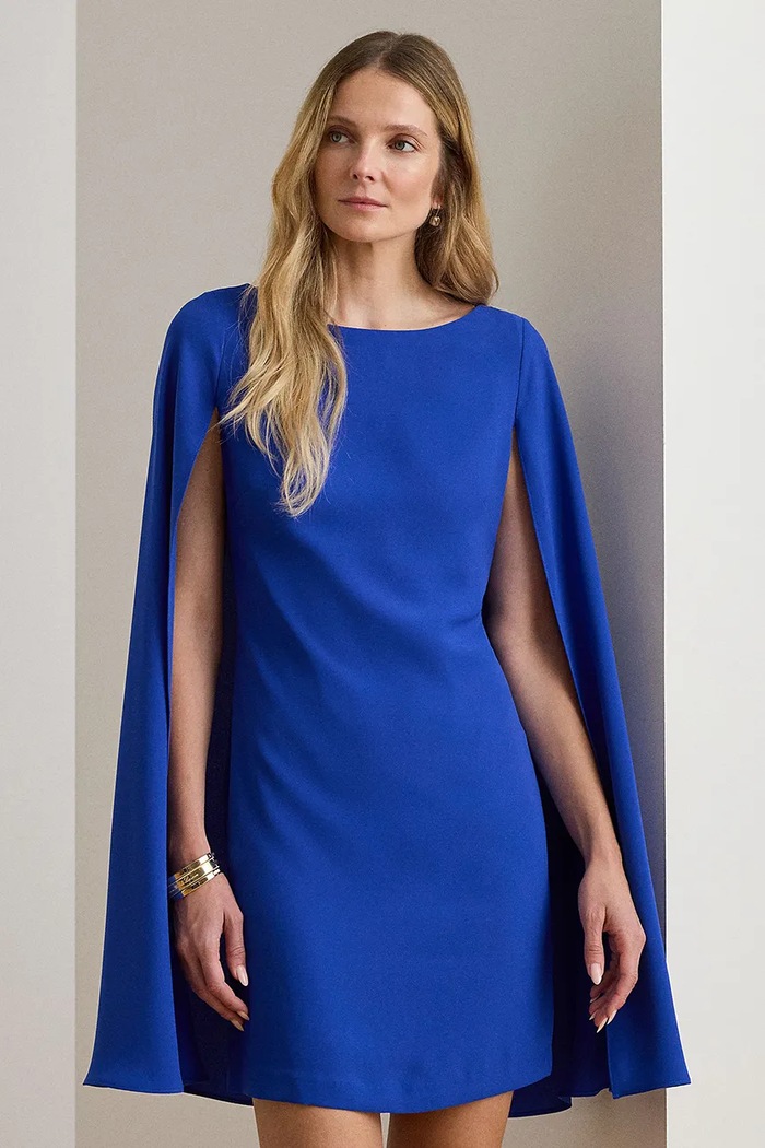 Ρούχα Lauren Ralph Lauren φόρεμα 253980921 μπλε