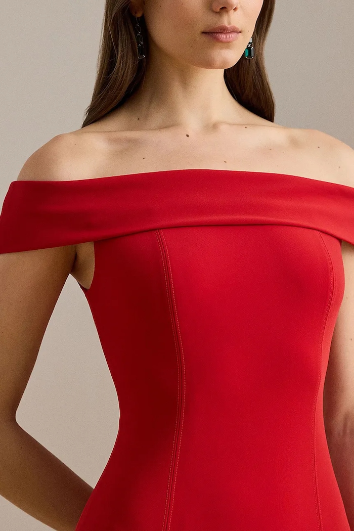 Šaty Lauren Ralph Lauren červená 253982109