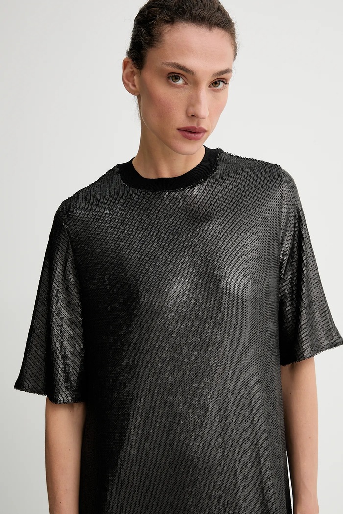 Φόρεμα AllSaints ANNA μαύρο W066DD