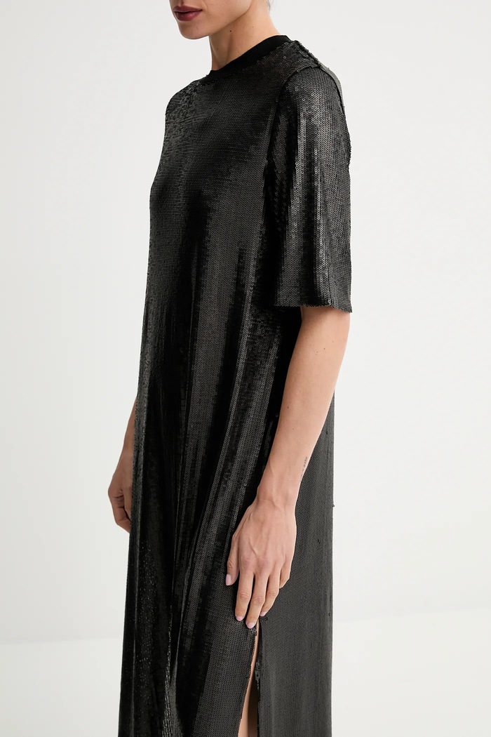 Φόρεμα AllSaints ANNA W066DD μαύρο