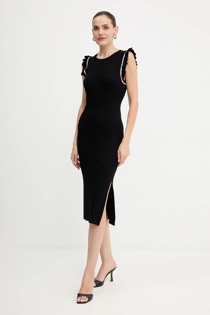 Haljina Morgan RMSAGA crna AW25