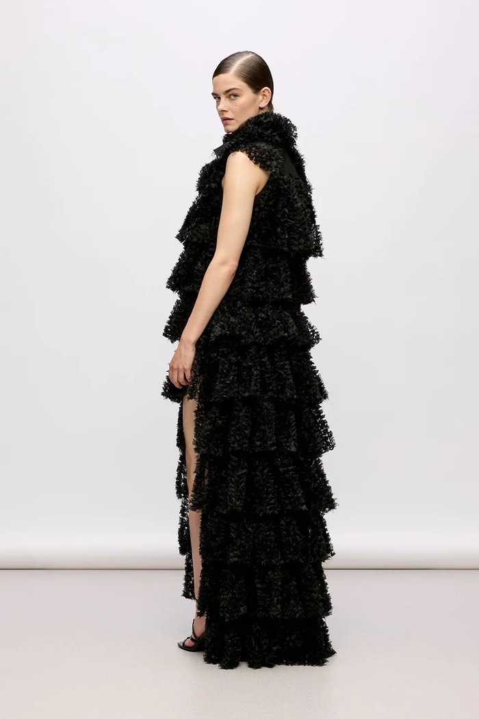 Šaty Karl Lagerfeld Studio A4W13062 čierna AW25