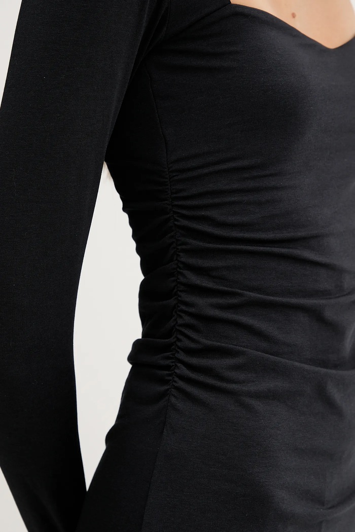Φόρεμα Abercrombie & Fitch KI159.6288.900 μαύρο