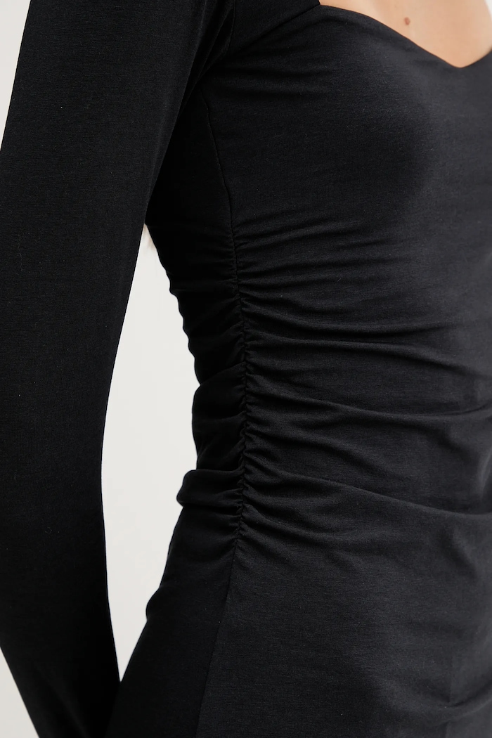 Φόρεμα Abercrombie & Fitch KI159.6288.900 μαύρο