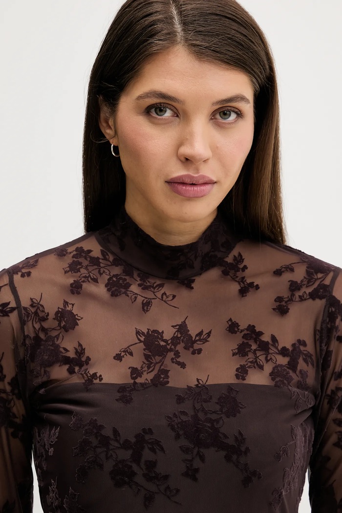 Šaty Abercrombie & Fitch hnědá KI159.6360.404