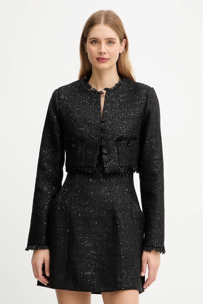 Bardot sukienka 59333DB9 czarny AW25