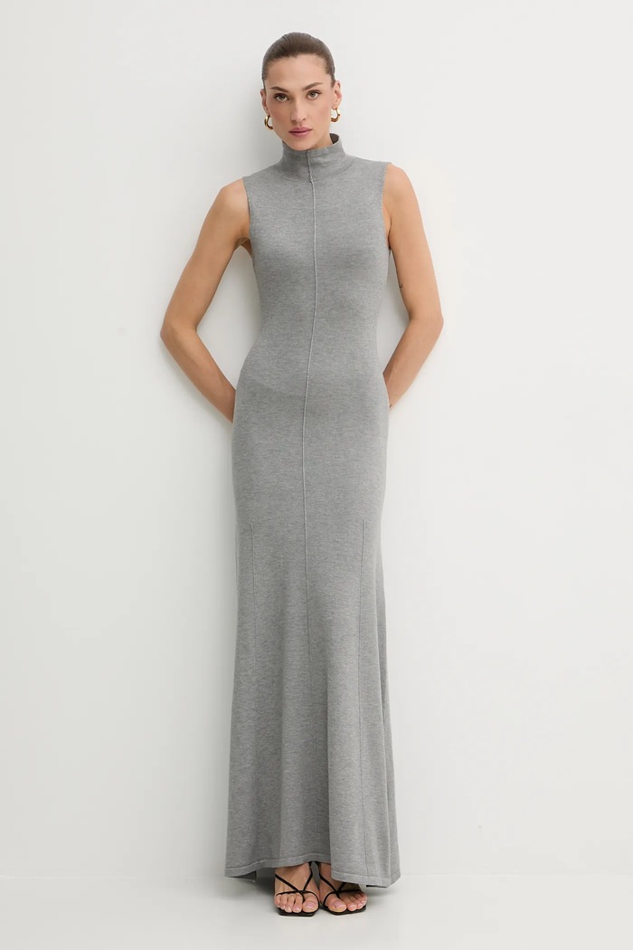 Šaty Bardot 60085DB sivá AW25