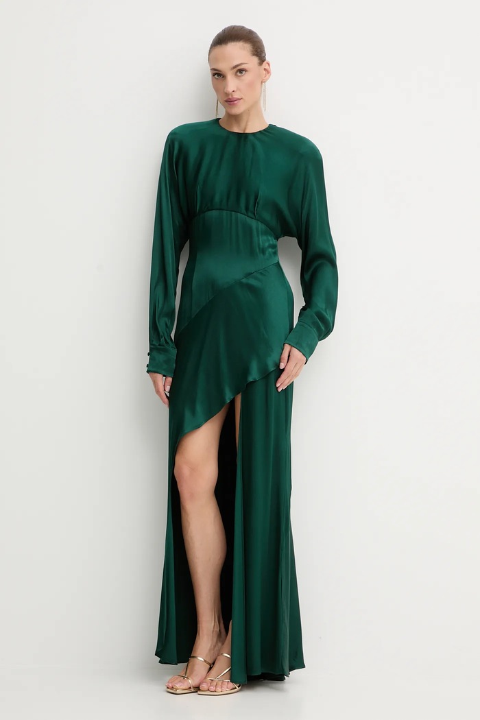 Šaty Bardot 60108DB zelená AW25